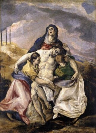 El Greco, Pietà,1571-1576